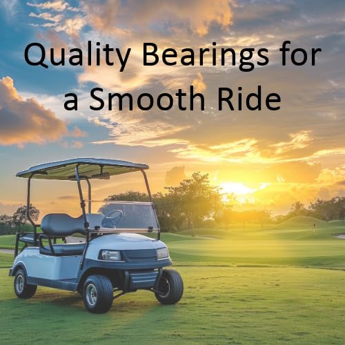 REPLACEMENTKITS.COM - Rear Axle Bearing & Seal Kit Fits Yamaha Golf Cart G14-G22 -
