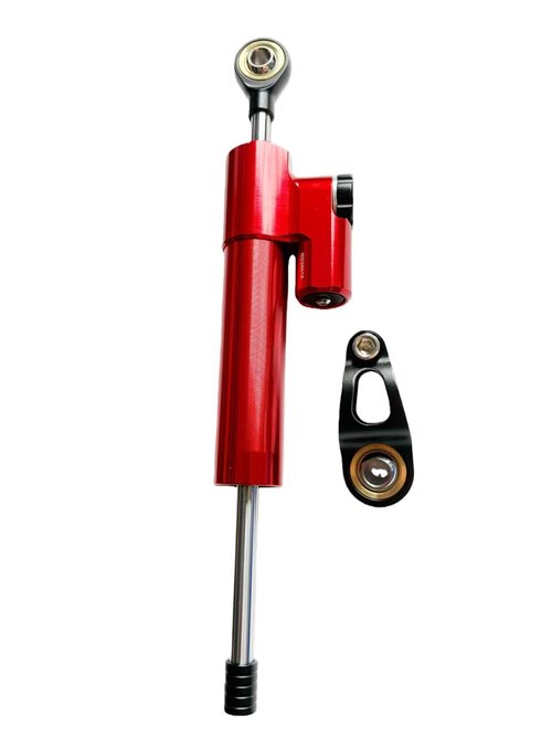 Fankeqi Electric Scooter Steering Damper, high-Speed Dual-Drive Electric Scooter Auxiliary Steering Bracket, Suitable for V7/Teewing X5/BOYUEDA/Yume/TIFGALOP Scooter Front Assist kit