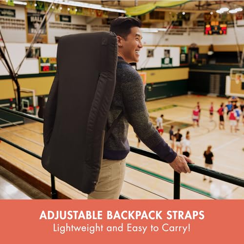 PICNIC TIME Ventura Stadium Seat Black / Standard - Portable Reclining Bleacher Chair with Back Support