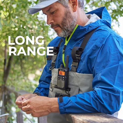 Midland T290VP4 High-Powered GMRS Two-Way Radio with 40-Mile Range and NOAA Weather Alert