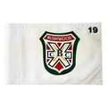 2BUT Golf Pin Flag, Bushwood Country Club, Green, 8"x6", Fade Resistant, Nylon, Suitable for Indoor/Outdoor