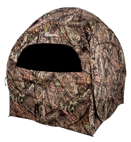 Doghouse Run & Gun Hunting Blind - Lightweight 2 Person Mossy Oak Break-Up
