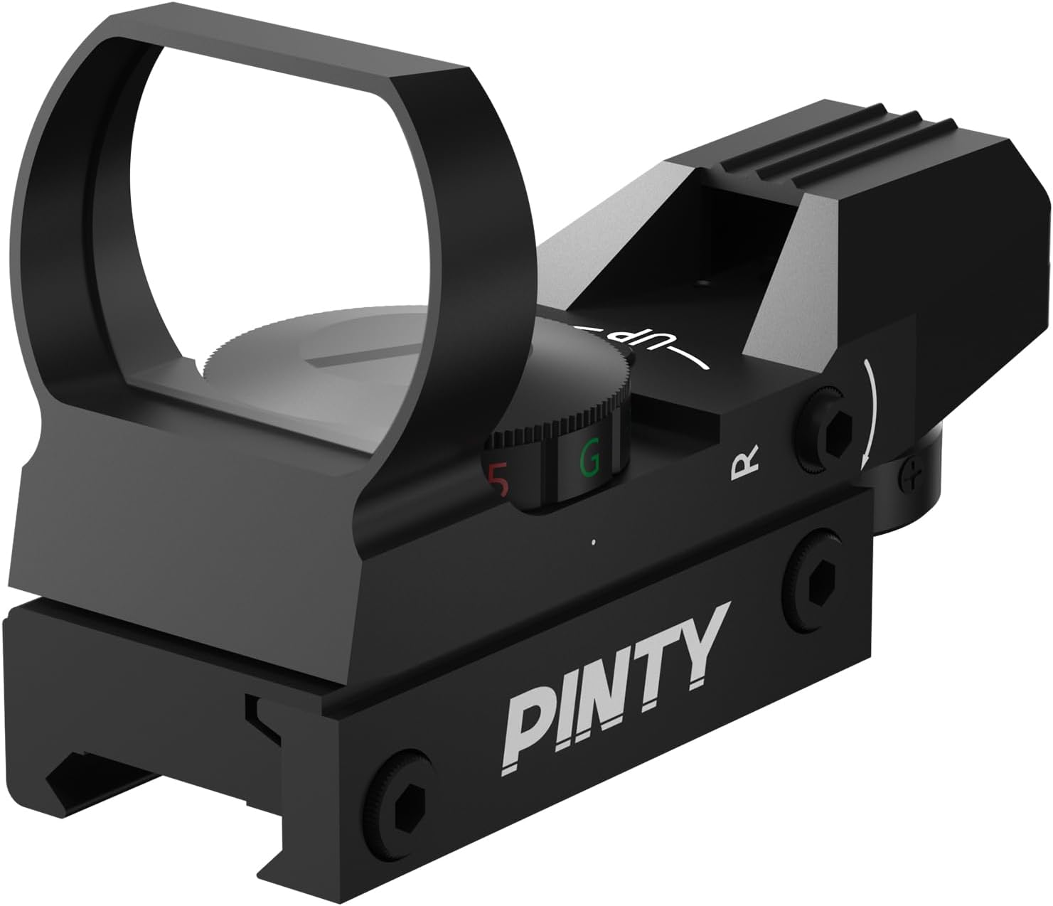 PINTY Red Dot Sight - Reflex Sight with Red/Green Dot & Multiple Reticles for Pistol/Rifle