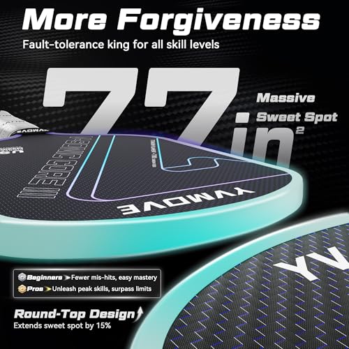 USAPA Approved Carbon Fiber Pickleball Paddle - Elite Control & Power
