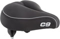 Cloud-9 Cruiser Select Saddle - Comfortable Black Soft Touch Vinyl | 10.5" x 10.75" Size