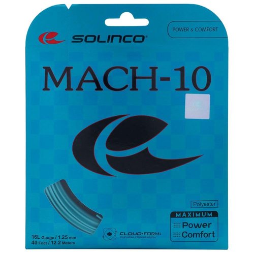Solinco Mach-10 16L Gauge 1.25mm Tennis String Set 40'