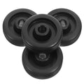 BCOATH 4pcs Replacement Wheels for Gym Equipment Wear-resistant System Wheels for Treadmills and Smooth Maneuverability Fitness Accessory