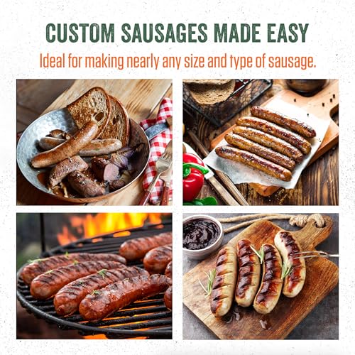 LEM 5lb Sausage Stuffer - Stainless Steel Meat Filling Machine with Clamps & Tubes - Variation of THIS listing