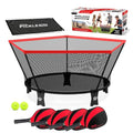 Pickleball Set with Quiet Net - Classic Edition for Lawn & Beach Play