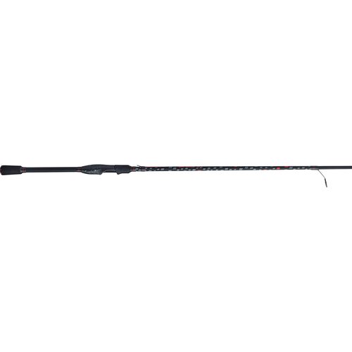 Abu Garcia 7’ Vendetta Spinning Fishing Rod, 1-Piece Rod, 8-14lb Line Rating, Medium Heavy Rod Power, Fast Action, 1/4-3/4 oz. Lure Rating, Black