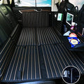 Heart Horse Black Foldable Non-Inflatable Car Mattress with Adjustable Brackets for SUV Truck Back Seat Travel Camping Pet