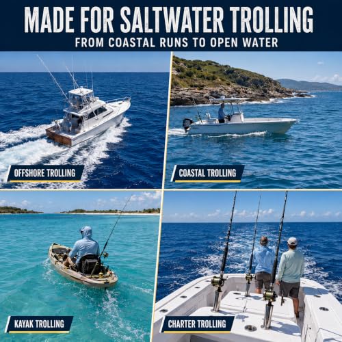 Fishing Inline Sinkers Trolling Weights 1oz-10pcs - Saltwater & Freshwater