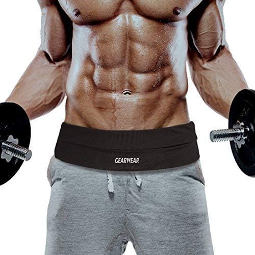 Skiennix Running Belt - Adjustable Fanny Pack for Men & Women | Secure Phone Storage, Comfortable Fit