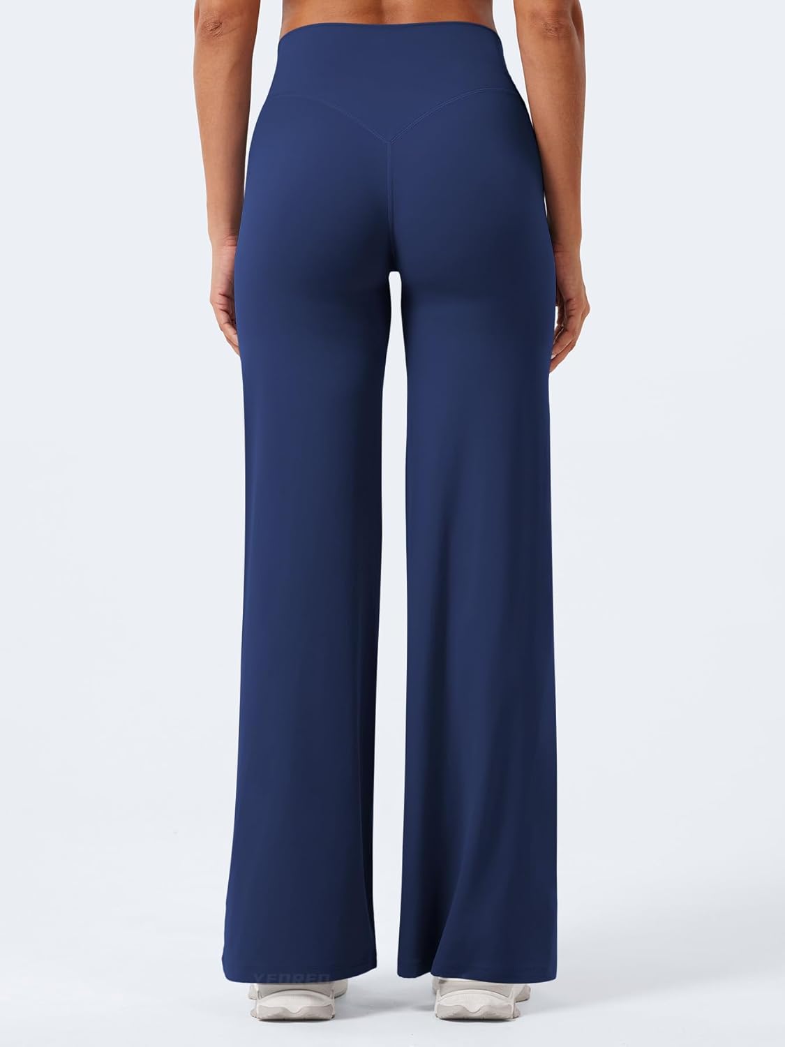 YEOREO High Waist Workout Leggings - No Front Seam Straight Leg Design | Buttery Soft Yoga Pants in Multiple Sizes