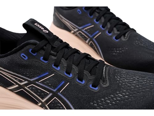 ASICS Women's Gel-Kayano 32 Running Shoes Black/Pearl Pink 9.5 - Supportive Athletic Sneakers