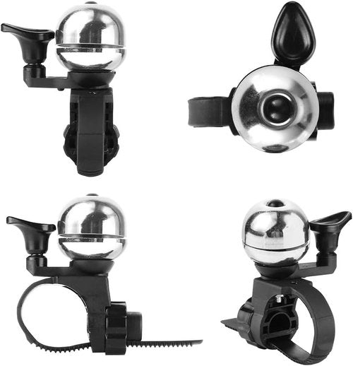 Accmor Classic Bike Bell - Adjustable Universal Bicycle Bell with Loud, Crisp Sound for All Handlebars