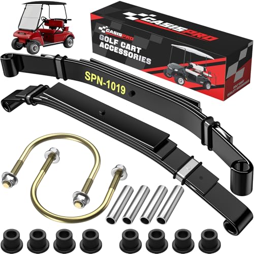 Heavy Duty Golf Cart Rear Leaf Spring Kit for Club Car DS 1981-2023