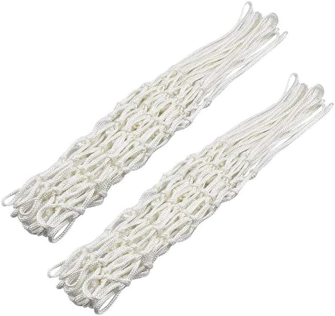 Skiennix Heavy-Duty Basketball Net - 8 Loops, All-Weather Design for Indoor/Outdoor Rims