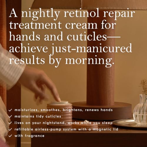 Soft Services Theraplush Hold Overnight Retinol Hand Cream for Deep Repair