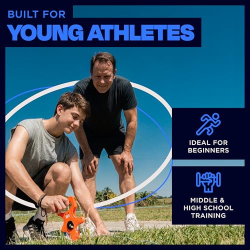 Track & Field Shot Put and Discus Training Set with Measuring Tape