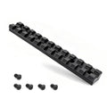 BVGD Low Profile Picatinny Rail Mount for 10/22 Scope Mounts 11 Slots for Red Dots Mounting, Optics and Scopes, Magnifiers
