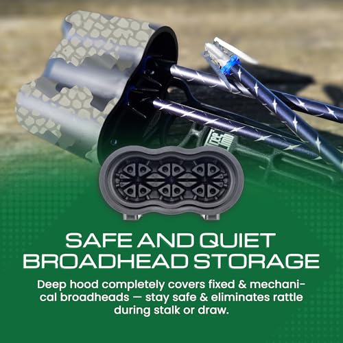 Treelimb Compound Bow Quiver KUIU Verde - 3 Arrow Universal Archery Holder