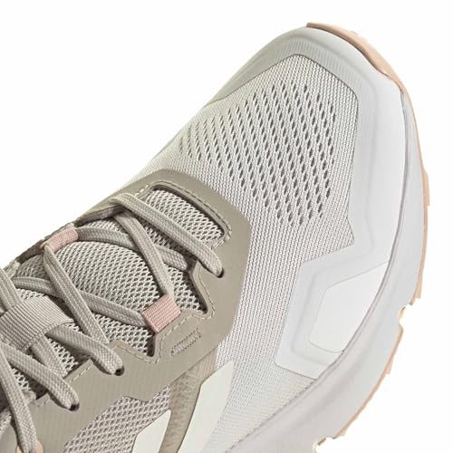 adidas Women's Terrex Soulstride Rain.rdy Trail Running Shoes - Wonder Alumina / Ice Tangerine / Blush Pink