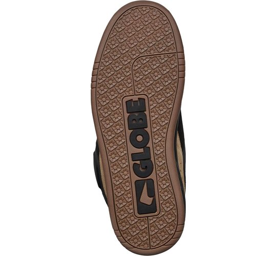 Globe Men's Fusion Skate Shoe, Black/Dune, 10
