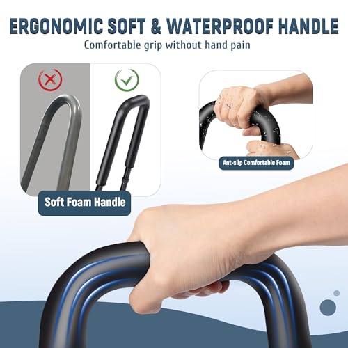 Upgraded Hamstring Stretcher for Knee & Back Pain Relief, Adjustable Leg & Hip Flexibility Device