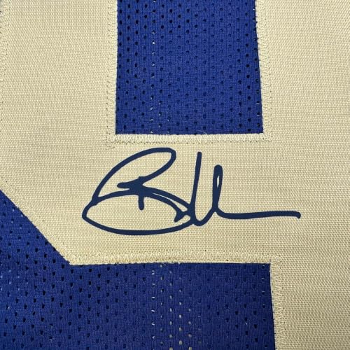 Men's College Football Jersey with Facsimile Autograph - Bryce Underwood Michigan XL