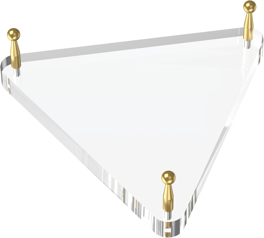SVENJBB Clear Acrylic Ball Holder - Display Basketball, Football, Soccer & Volleyball | 1 Pack with Gold Pegs