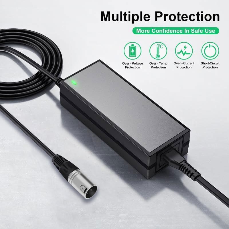 24V 2A Electric Scooter Charger for Pride Jazzy & eZip Mobility Scooters