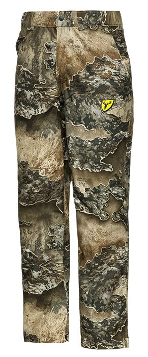 Men's X-Large Waterproof Breathable Camo Rain Pants - Lightweight Rainwear