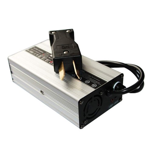 ScaAuto 48 Volt Golf Cart Charger 48 Volt 5A Battery Chargers Trojan Golf Cart Batteries Golf Cart Accessories with Crows Foot Plug for Ezgo Yamaha Club Car TXT Super Hauler