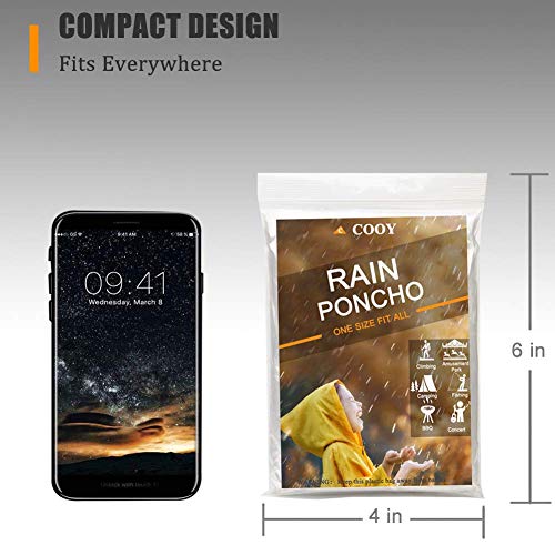 Disposable Rain Ponchos for Adults 10 Pack — Family Travel Waterproof Gear with Kids Variants