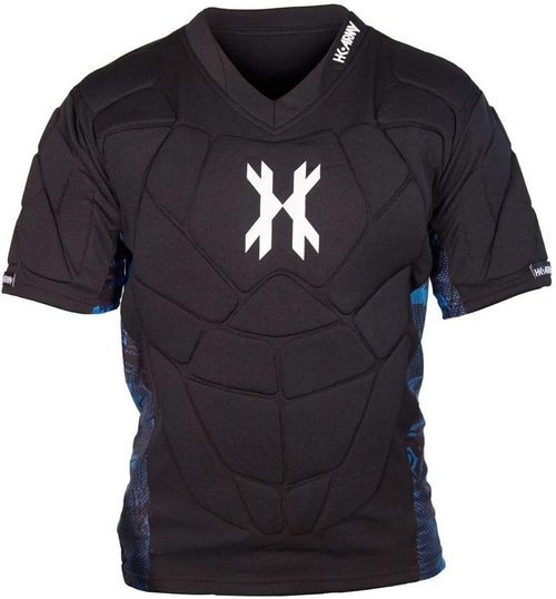 HK Army Crash Chest Protector - Lightweight High-Impact Safety Armor Vest for Paintball & Airsoft - Black, XS/S