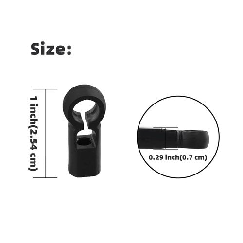 Roykaw Golf Cart Accelerator Ball Joint Socket Compatible with EZGO 1989-up Gas Golf Carts, 10 PCS