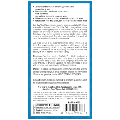 Boat Cleaner Multi-Surface Spray with Blueberry Scent - Safe for All Surfaces