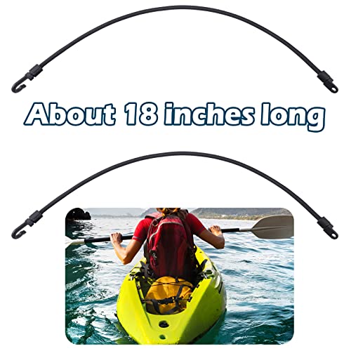 12 Inch Fishing Rod Strap Holder Set - Boat Deck Tamer Straps for Secure Storage
