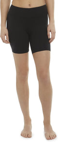 Jockey Women's Bike Shorts - Cotton Stretch Comfort for Active Wear | 7-Inch Length
