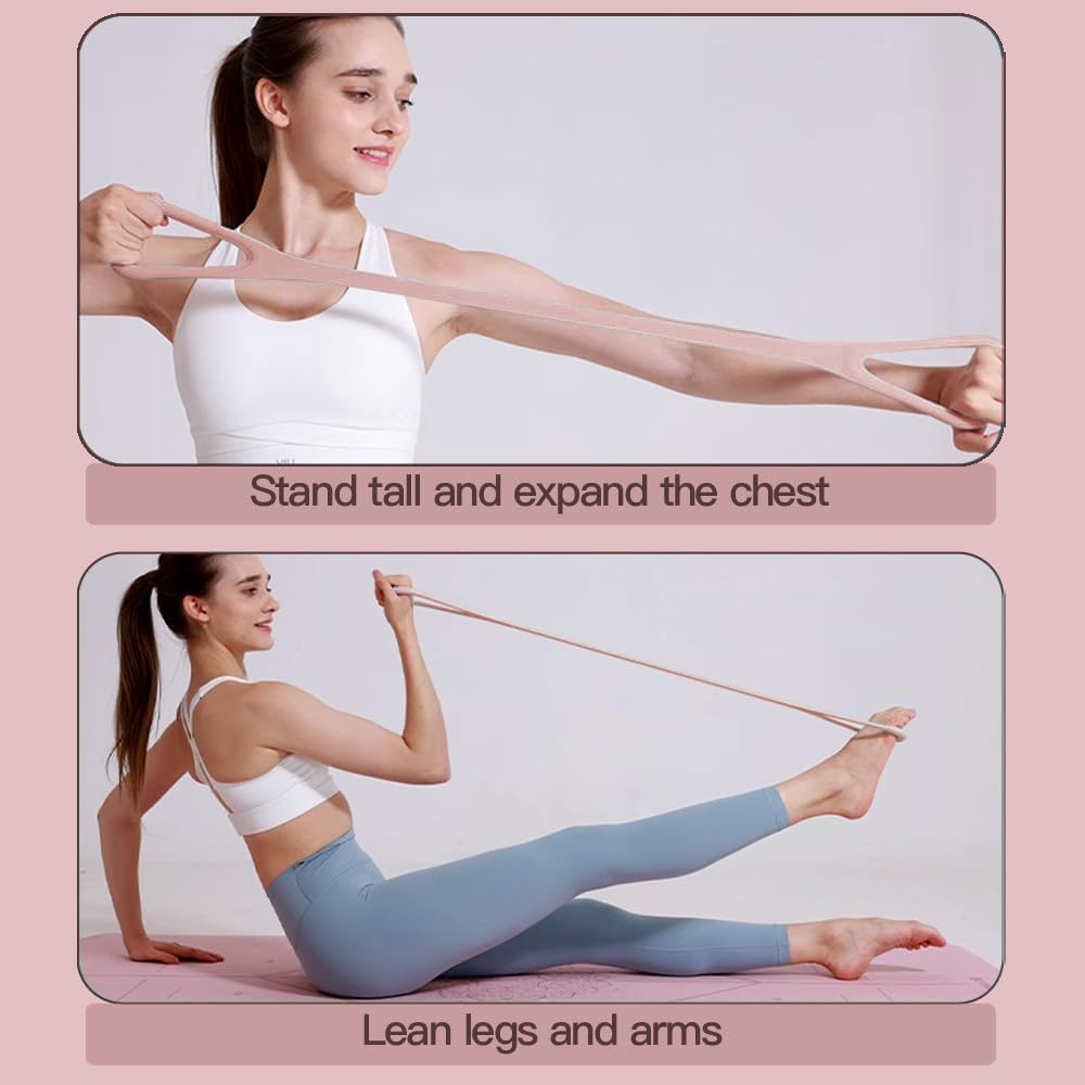 Skiennix Figure 8 Resistance Band - Upgraded Physical Therapy Tool | 3 Levels for Kids, Adults & Seniors