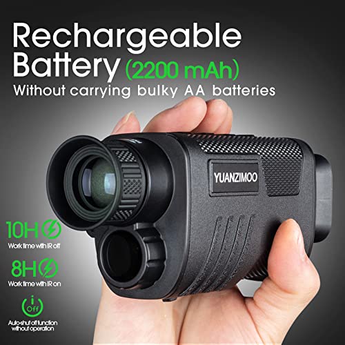 Green Night Vision Monocular Digital Infrared Telescope 8X Zoom for Hunting Camping