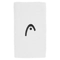 HEAD Unisex Adults 5" Wristband Sweat Band Tennis Sweatbands for Women and Men 5 Inch Sweat Absorption Wrist Bands White, White, Standard Size US