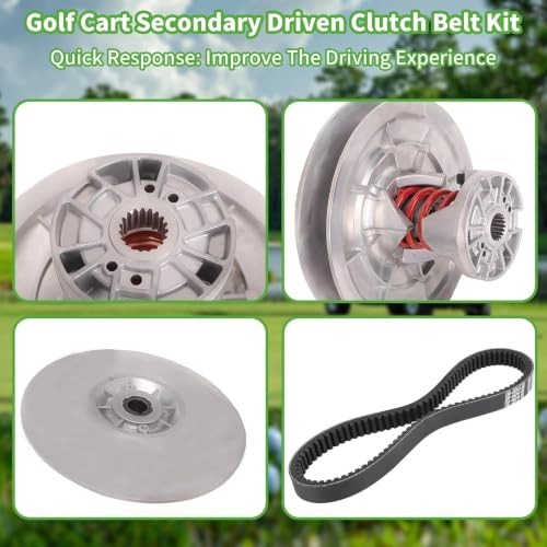 Golf Cart Torque Driven Clutch Belt Kit for Yamaha G2-G28 1985-2007