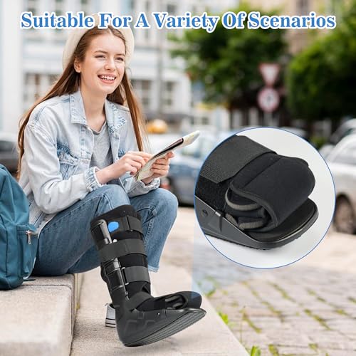 Medibot Tall Air Cam Walker Fracture Boot Large for Men & Women