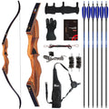 Sanlida Eagle X9 58-Inch Recurve Bow Set for Hunting & Target Shooting, 25-60 lbs