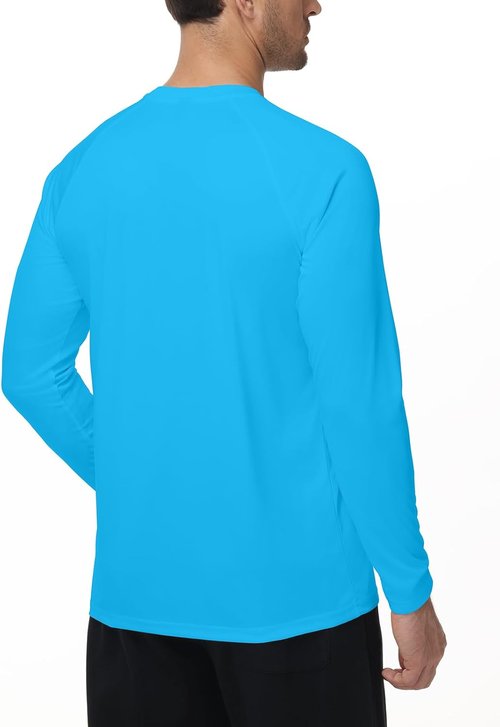 Corna Men's Workout T-Shirt - Lightweight, UPF 50+ Sun Protection, Athletic Dry Fit Shirt