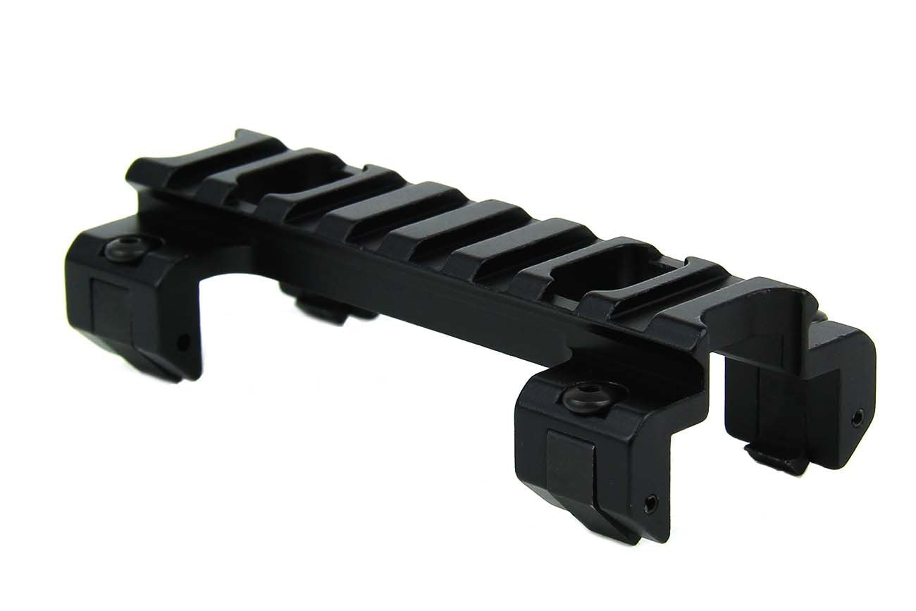 TacFire T6 6061 Aluminum MP5 Claw Rail Scope , Red Dot Sight Picatinny Weaver Rail Mount , 8 Slots , 3.5" Long , works with Walther