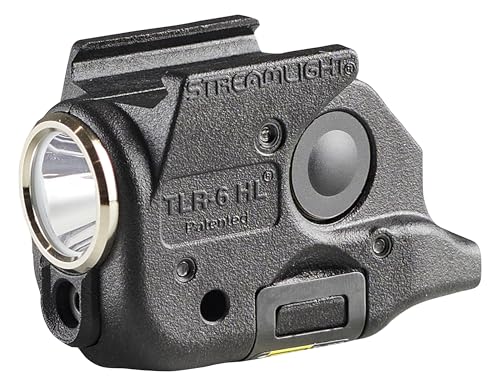 Streamlight TLR-6 HL Rechargeable Tactical Gun Light with Red Laser for 43X MOS