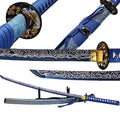 Kamaiwo 1045-Lanjinshuangse Handmade Japanese Katana Sword Full Tang Authentic Steel